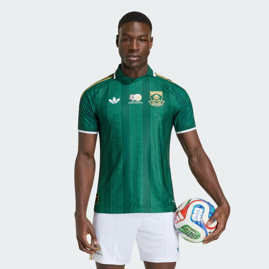 adidas Mens South Africa Bafana Bafana Away World Cup Green Jersey
