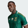 adidas Mens South Africa Bafana Bafana Away World Cup Green Jersey
