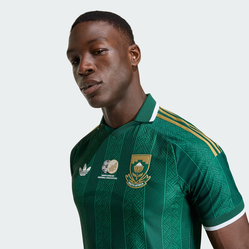 adidas Mens South Africa Bafana Bafana Away World Cup Green Jersey